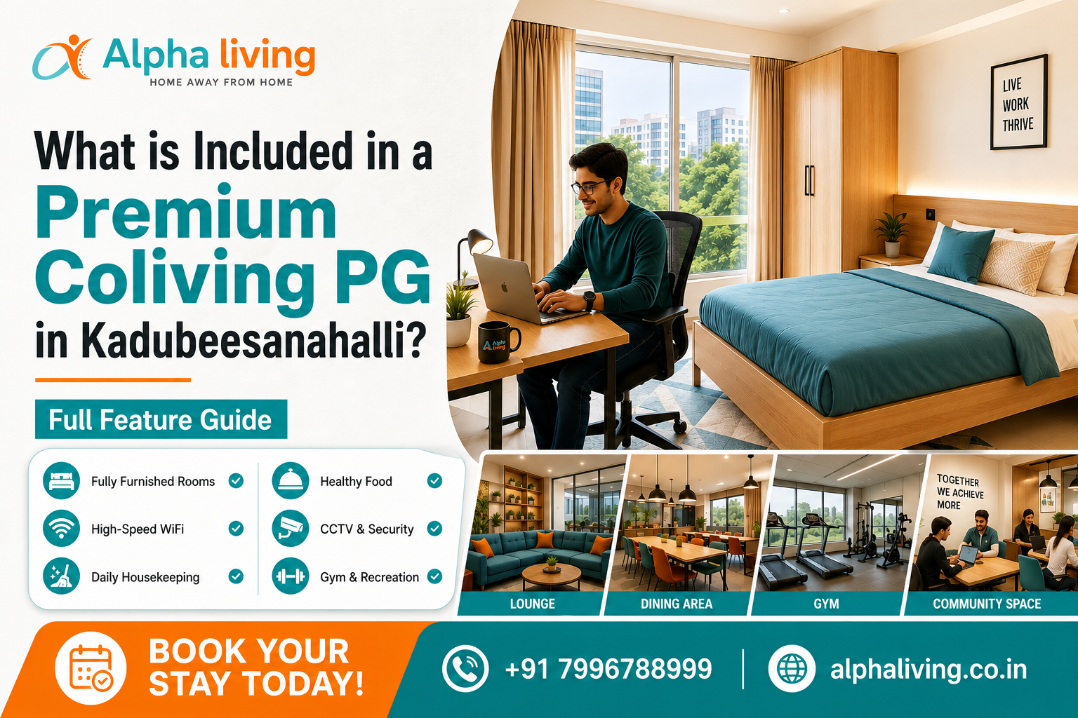 Premium Coliving PG in Kadubeesanahalli